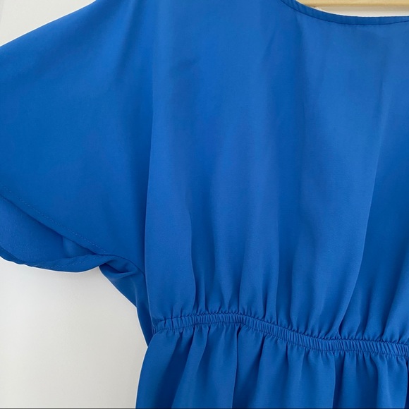 Maizy Cummings blue blouse - Picture 2 of 5